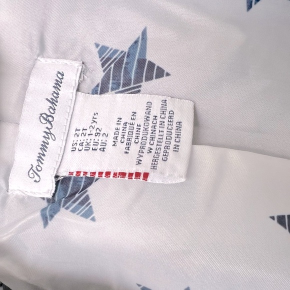 TOMMY BAHAMAS | 2T Linen & Cotton Navy Blazer - Picture 8 of 8